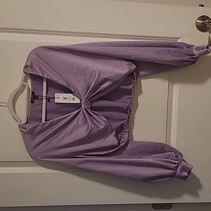 NWT Dynamite long sleeve crop